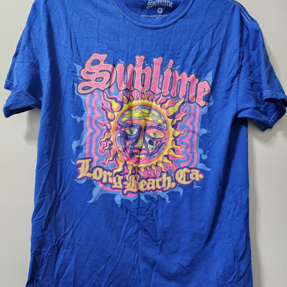 Sublime Blue Graphic T-Shirt
